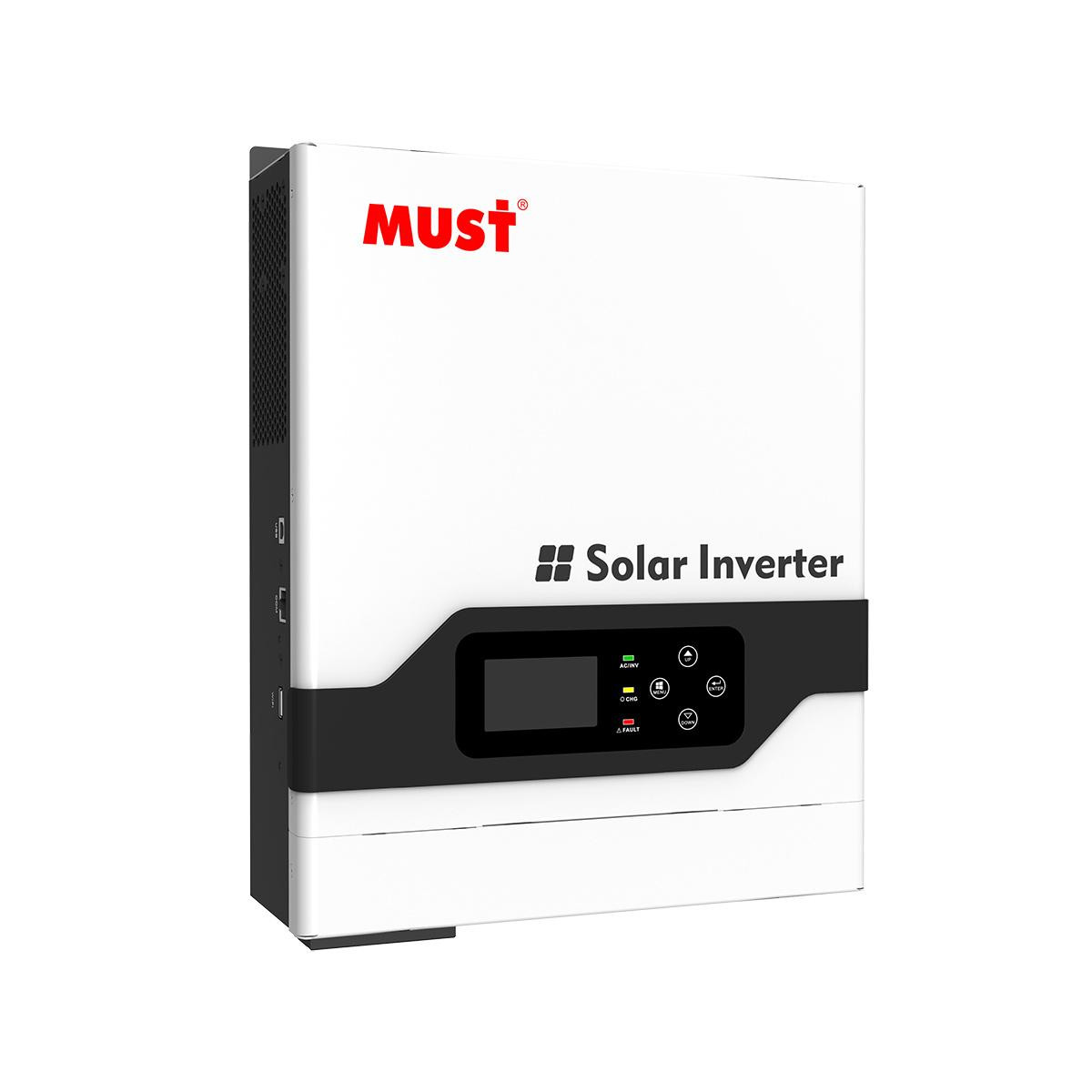 MUST 1.5KVA 12V 60A Hybrid Solar Inverter